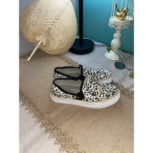 Tommy Bahama GUC size 7B Painter Slip On Women’s Shoes White Green Leopard